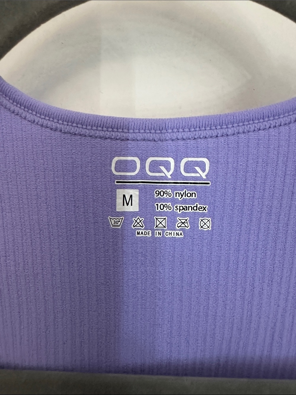 Purple One-Piece - Ribbed Design - Picture 5 of 5